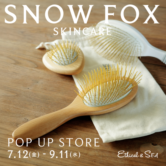 ＼『SNOW FOX SKINCARE』取扱いスタート✨／