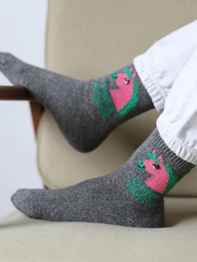 売り切れ必至！！🐴馬柄🐴ソックス登場！！