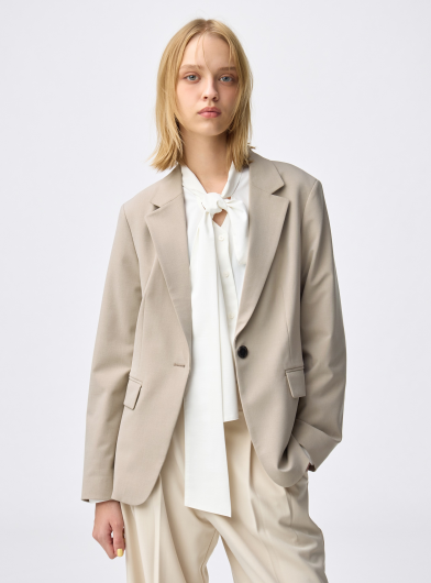 WウォッシャブルテーラードジャケットZ