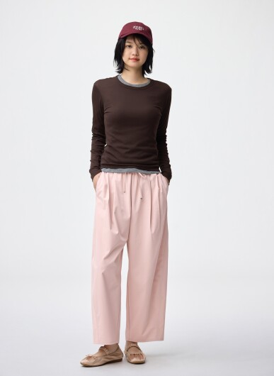 バレルアンクルパンツ