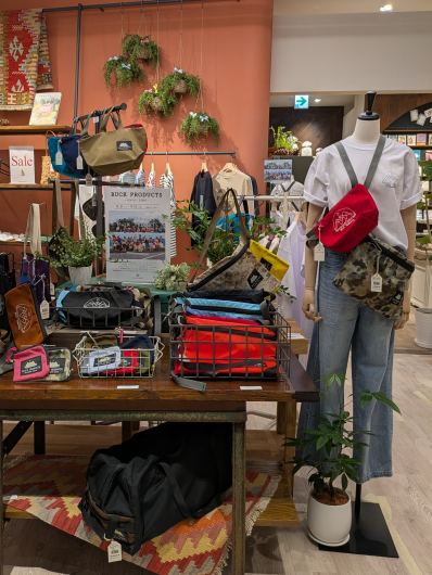 BUCK PRODUCTS  POP UP開催中