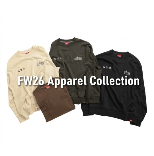 FW2026 新作Apparel Collection 発売