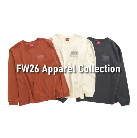 FW2026 新作Apparel Collection 発売