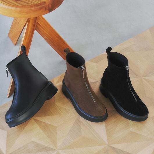 Pick Up ✨ フロントジップブーツ