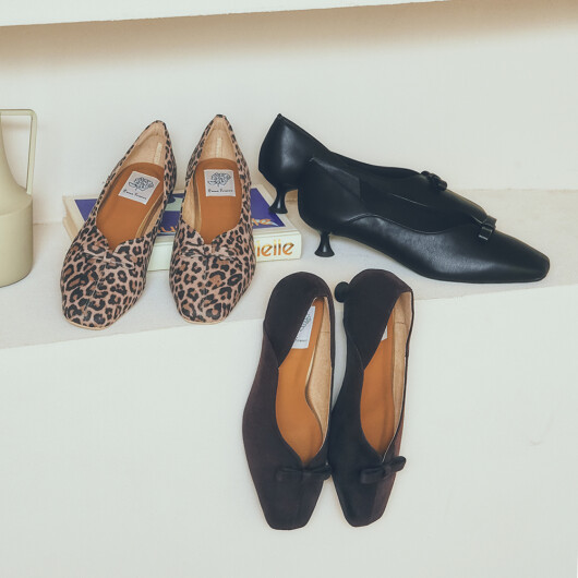 撥水加工あり！ラインデザインパンプス👠