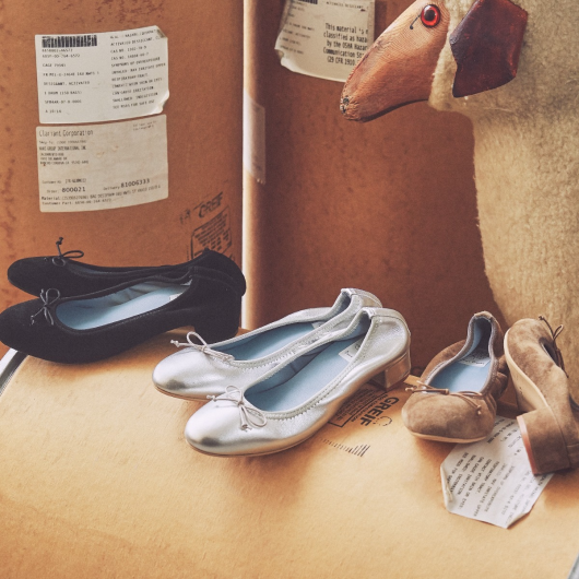 Pick Up ✨ 3cmヒール バレエシューズ