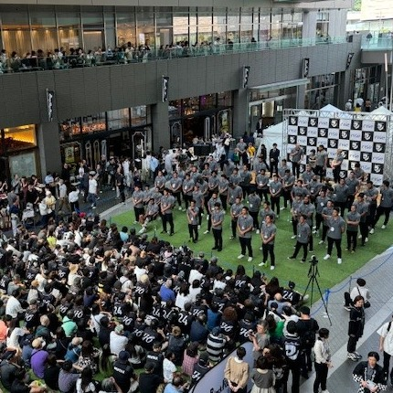 ブラックラムズ東京 2025-26シーズン 出陣式